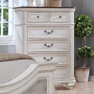 Avalon Furniture West Chester 1343701 Chest of Drawers | Brown